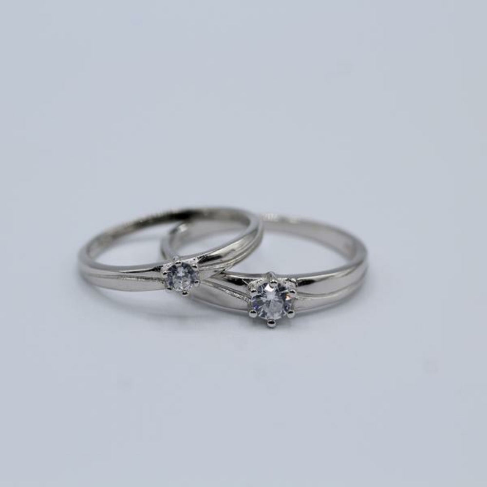 CZ Couple Ring